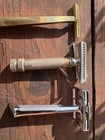 Lot Of 3 Shaving Razors  Pomco  Gem-razor   Brass Razor
