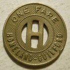 Roland Park Homeland Company  baltimore  Maryland  Transit Token - Md60t