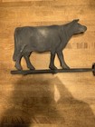 Antique Double Sided Cow Weathervane Arrow-lightening Rod-farm Decor-directional
