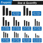230 Pcs Sae Roll Pin Assortment Set - Slotted Spring Pins 10 Sizes 1 16 To 3 8 I