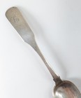 Antique American 19th C  Colonial Coin Silver Spoon Nh Robert Gray Portsmouth