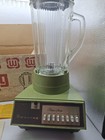 Vintage Waring Futura Series 8 Speed Blender Avacado Green Tested Works W  Box