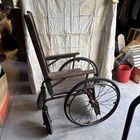 Vintage Wooden Wheelchair Early 1900s