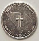Vintage Christian Exodus Trade Unit 1 Troy Ounce 999 Silver Round