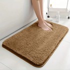 Ultra Absorbent Anti-slip Bathroom Mat Machine Washable Long Pile Carpet Rug Gif
