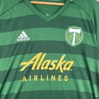 Adidas Mls Portland Timbers Soccer Jersey Mens Xl Green Climalite