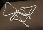 6  Telephone Extension Cord Beige Phone Cable Wire Line W  Connectors