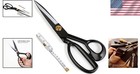 Industrial Strength 9-inch Tailor Scissors - Precision Cutting For Crafters