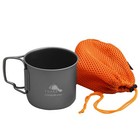 Toaks Titanium 375ml Cup With Folding Handles - Cup-375 - Outdoor Camping Mug
