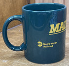 Mta Metro-north Railroad Souvenir Mug Coffee Cup 3 75  Tall Ny Ct Transportation
