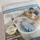 Halo Bassinest Waterproof White Mattress Pad For Swivel Sleeper  New