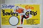 Vintage Robby s Skin Bowler s Grip General Store Display Rare Nos Full On Card