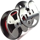 Halda   Royal Typewriter Twin Metal Spools With New Black And Red Ribbon