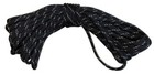 9 16  X 50 Ft  Double Braid Polyester Rope Yacht Braid Black silver