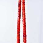 Old Bohemian Glass Red Trade Beads