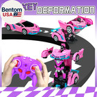 Rc Car  Remote Control Car Toys For Girls Birthday Gifts  1 18 Pink Transform Ro