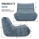 Cansunna Bean Bag Chair Big Sofa Beanbag Chair For Adults Fireside Chair Bean