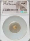 Mysia  Cyzicus Man-bull 1 24th Gold Stater Ngc Choice Fine Ancient Coin Rare 