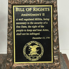 Bill Of Rights 2nd Amendment Statue Patriot 2010 Bronze Finish Nra Minuteman