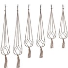 2 Pack Macrame Plant Hanger Set For Pots Boho Home Decor Indoor Outdoor
