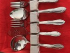Vintage Oneida Stainless  Flatware Set With Case