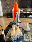 1 200 Space Shuttle Led Night Lamp Model Rocket Spacecraft 3d Finished Model Toy
