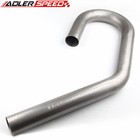 3  Od 180   45 Degree U J Combo Mandrel Bend Tubing Ss409 Exhaust Elbow Pipe