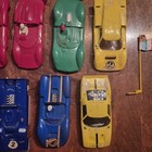 Vintage 1960s Strombecker  Mclaren And Lotus 19 Slot Car Parts Lot