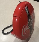 Vintage Coca Cola Retro Corded Stand Up Or Wall Mount Telephone Red 90s Untested