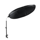 Office Cubicle Light Shield Anti-glare Desk Shade Clamp Black Leaf