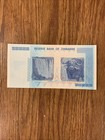 100 Trillion Zimbabwe Banknotes 2008 Aa Series Uncirculated