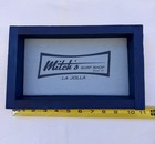 1 1 Mitch   s Surf Shop Ca Logo Shirt Framed Sign Surfboard Handmade Local Art