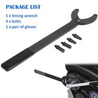 Engine Timing Belt Change Tool Kit Against Timing Pulley Holder Tool Fit For