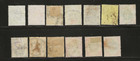 Great Britain Scott  127- 138   138a  Used 1902-11 King Edward Vii  Cds Cancels