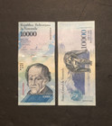 10 X 10 000 Venezuela Bolivar Unc 2017 Banknotes  10 Pcs 