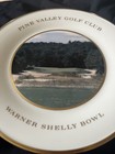 Pine Valley Golf Club Lenox Display Plate 3rd Hole Warner Shelly Bowl 1994