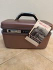 Vintage Samsonite Silhouette 4 Rose Beauty Train Case 606512 Nos Keys Tag