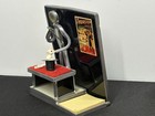 Vintage Stained Glass Magician Bunny Desk Caddy Thurston Poster Organizer
