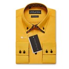 Luxury Mens Casual Double Collar Smart Fit Formal Shirt Italian Design M - 3xl