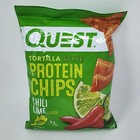Quest Nutrition Tortilla Style Protein Chips  Chili Lime  12 Packs