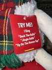 Rare Dan Dee 12    Animated Plush Christmas Lamb Music Sings Jingle Bells W  Tags