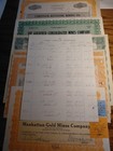 Nevada Mining Stock Certificates    Instant Collection