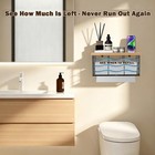 Paper Towel Dispenser Metal Paper Towel Holder With Wood Lid Commercial Napkin D