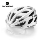 Rockbros Ultralight Photochromic Lens Bike Helmet Mtb Road Bicycle Racing Helmet