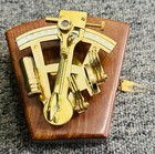 Stanley London Nautical Brass Marine 3  Sextant With Wooden Box Marine Maritime