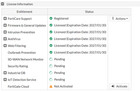 Fortinet Fortigate 101f Network Security Firewall Appliance  claimed Cloud 