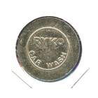 Ryko Car Wash Vintage Token Automatic Vending Coin Machine  0b Medal