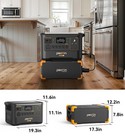 Used Pecron F3000lfp Portable Power Station 3072wh 3600w Solar Generator Home