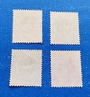 Ceylon Stamps  Scott Mr1-mr4 Complete Set Used