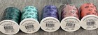 Robison Anton Rayon Embroidery Thread Spools Mini K Lot 10 New Gold Snow White